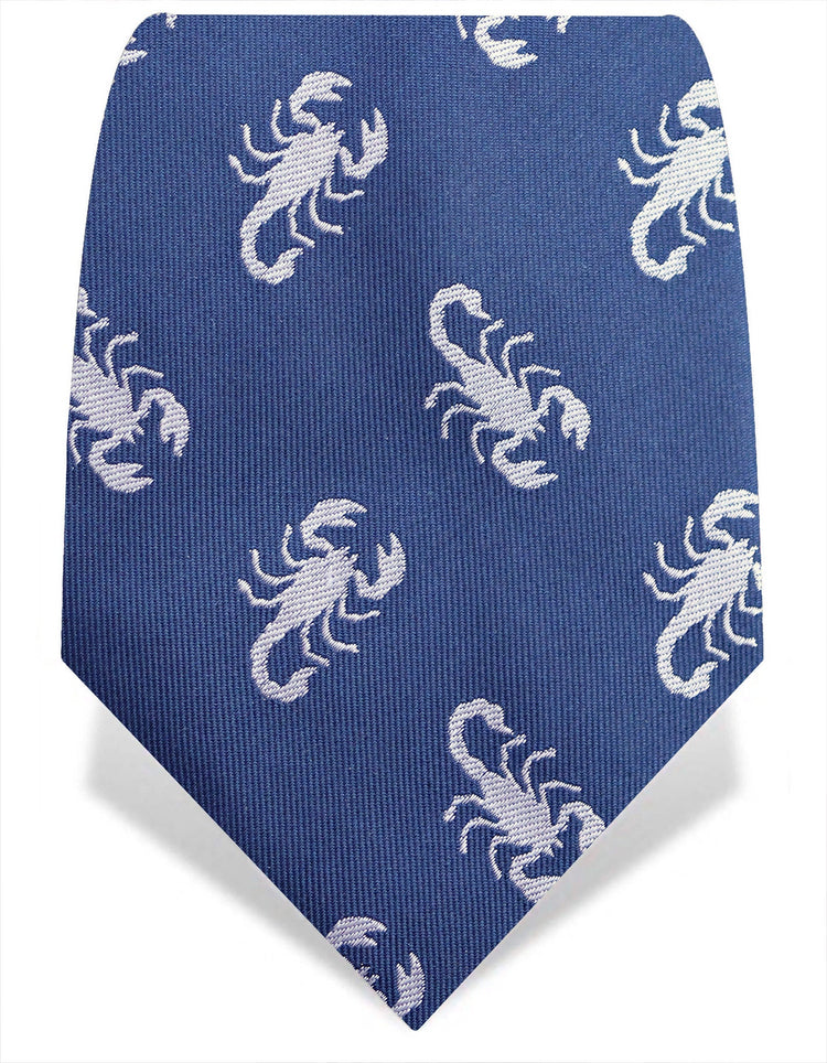Purple Scorpion Silk Tie - Gresham Blake Online