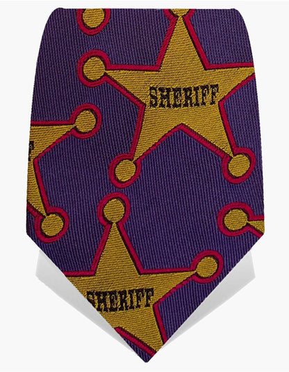 purple silk tie for men
