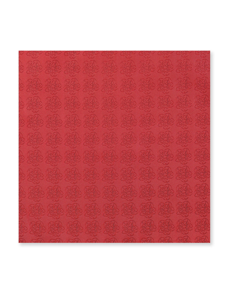 Raspberry GB Logo Pocket Square - Gresham Blake Online