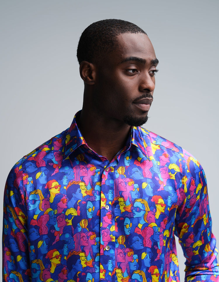 Ravers Silk Shirt - Gresham Blake Online