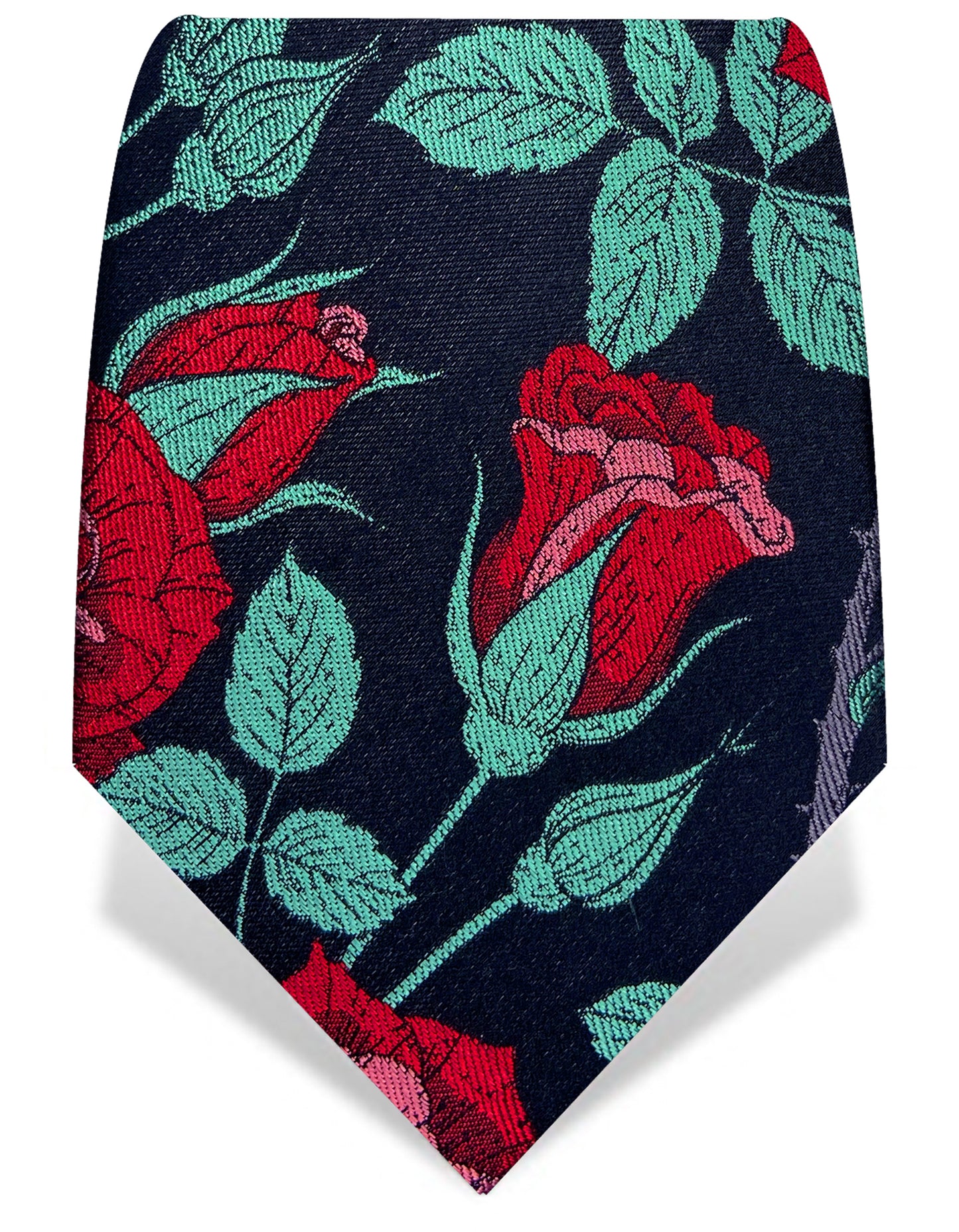 rose blue tie