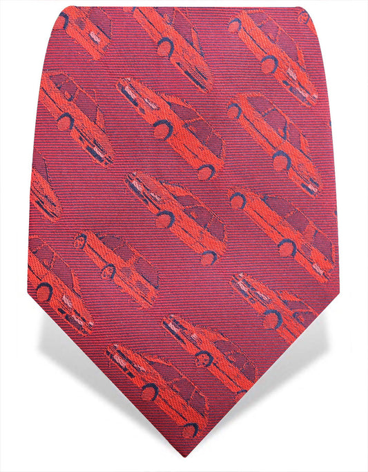 Red Car Silk Tie - Gresham Blake Online
