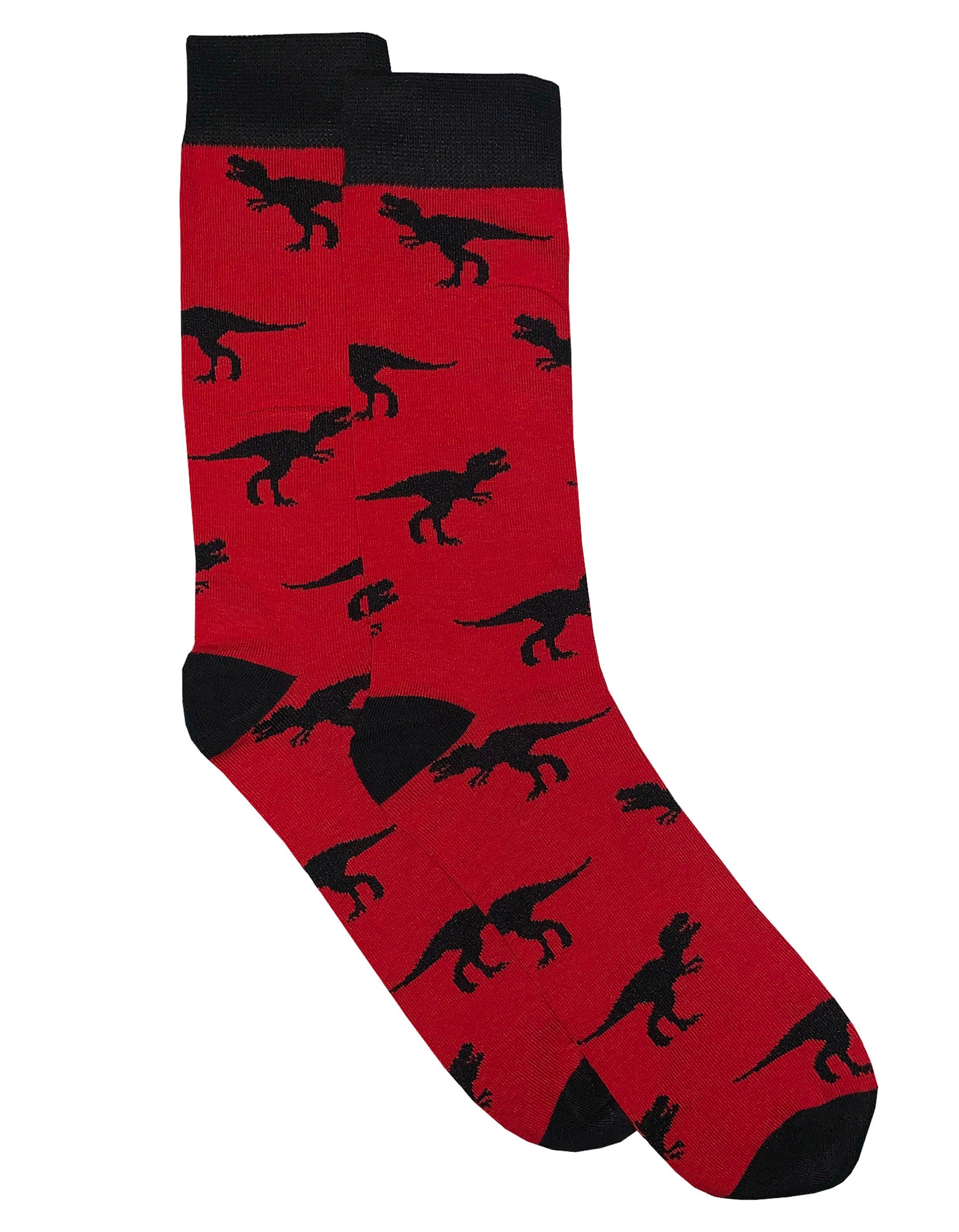 dinosaur print socks