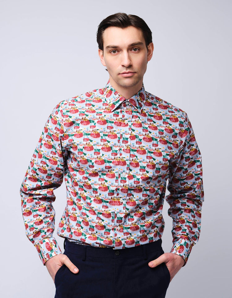 Retro Picnic Shirt - Gresham Blake Online