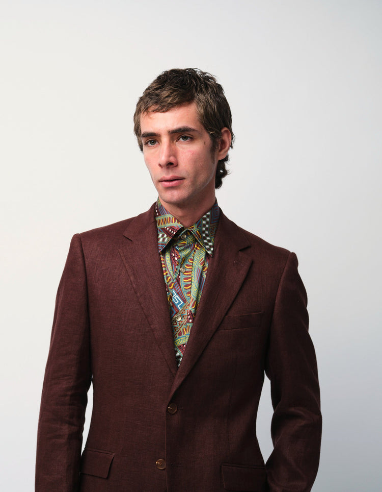 Roulette Silk Shirt - Gresham Blake Online
