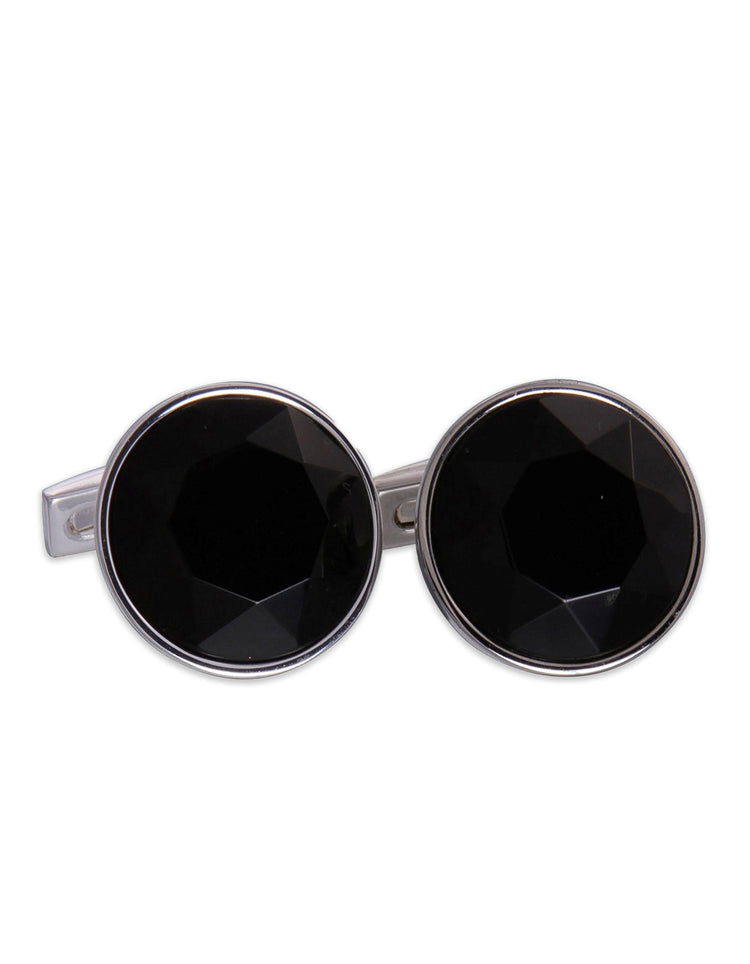 Round Gemstone Cufflinks - Gresham Blake Online