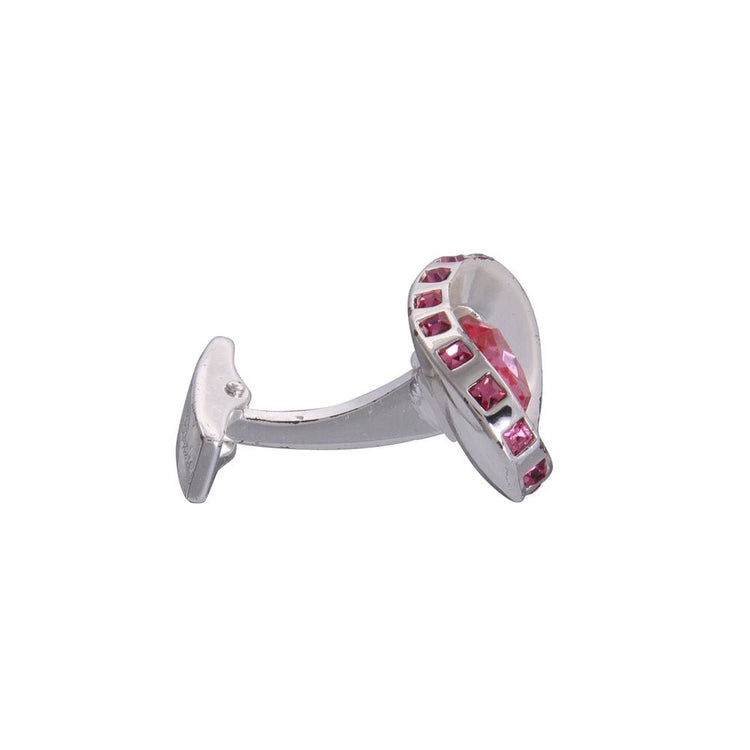 Silver Eye Gemstone Cufflinks - Gresham Blake Online