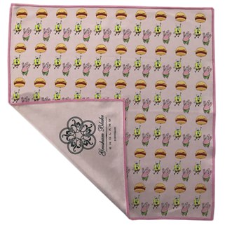 Spongebob Burger Balloon Microfiber Pocket square