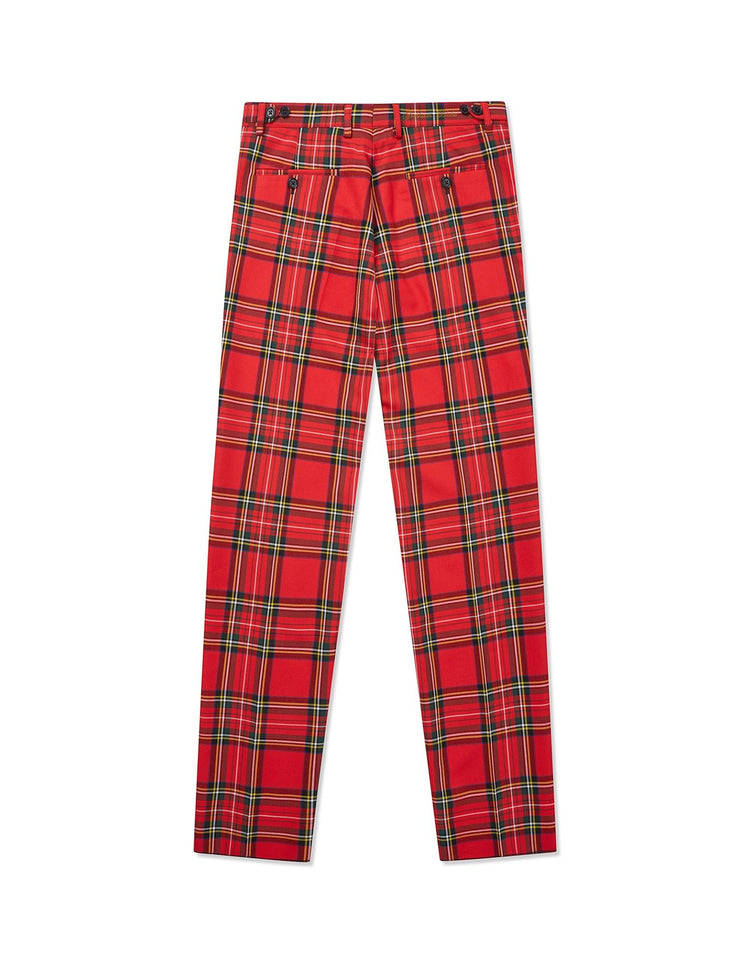Stewart Royal Red Tartan Trouser - Gresham Blake Online