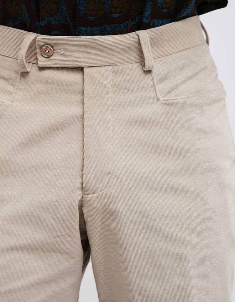 Stone Corduroy Trousers GOLD COLLECTION