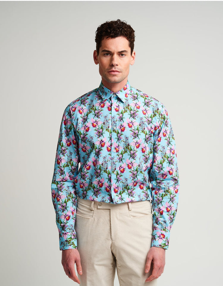 Summer Orchids Shirt - Gresham Blake Online