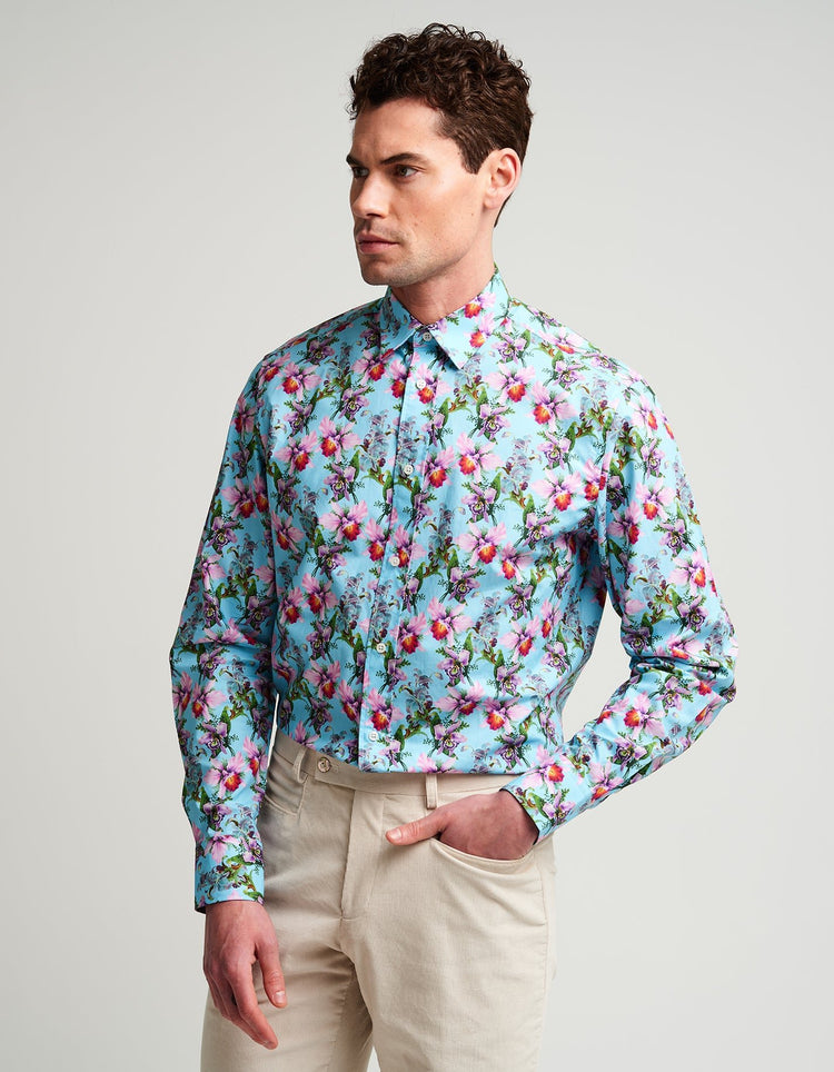 Summer Orchids Shirt - Gresham Blake Online