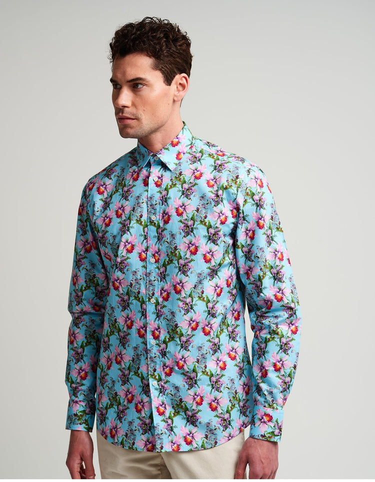 Summer Orchids Shirt - Gresham Blake Online