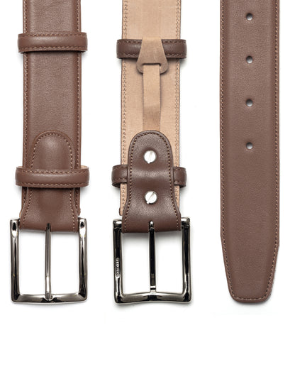 brown leather belt for mens