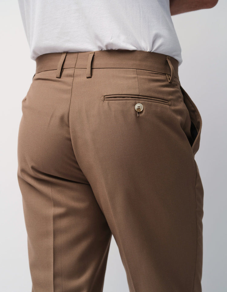 Tan Trousers - Gresham Blake Online