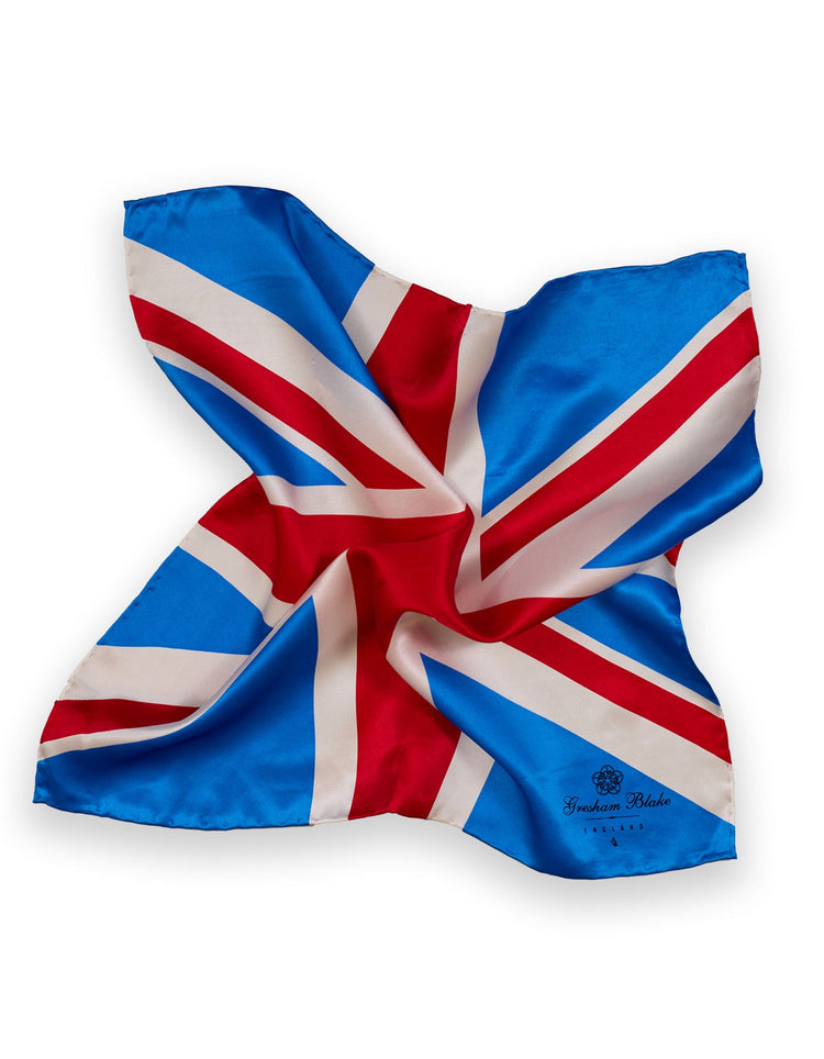 Traditional Union Flag Pocket Square - Gresham Blake Online