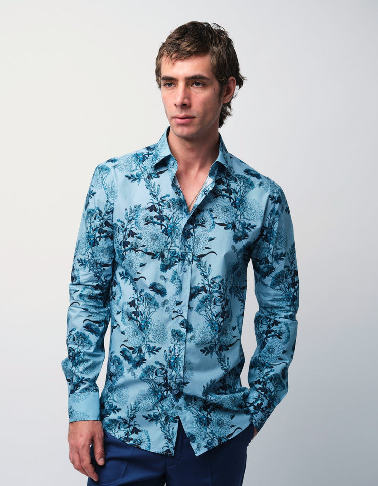 Twilight Floral Shirt - Gresham Blake Online