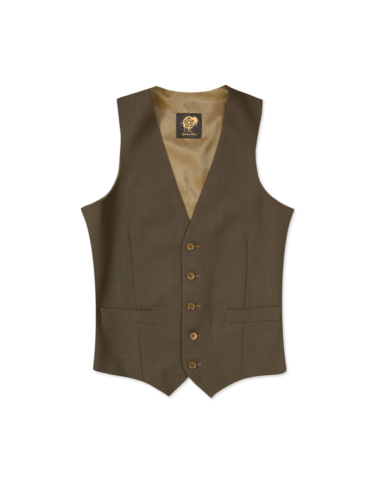 Forest Green Waistcoat