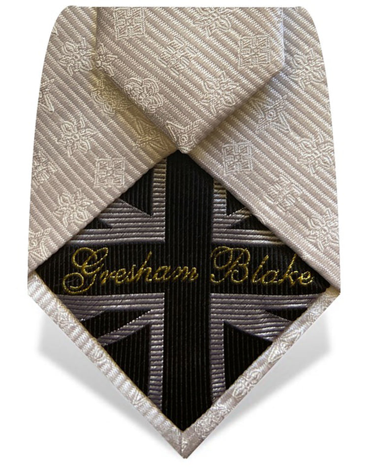 silk woven tie